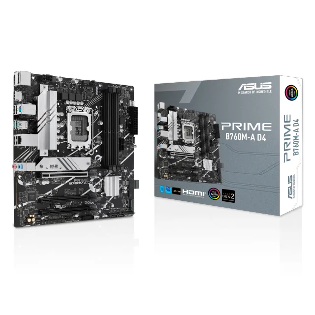 MOTHER ASUS PRIME B760M-A D4 DDR4 (12VA/13VA/14VA GEN) LGA1700