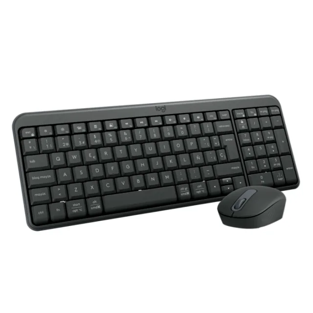 Kit Teclado y Mouse Logitech MK250 Black Wireless Bluetooth