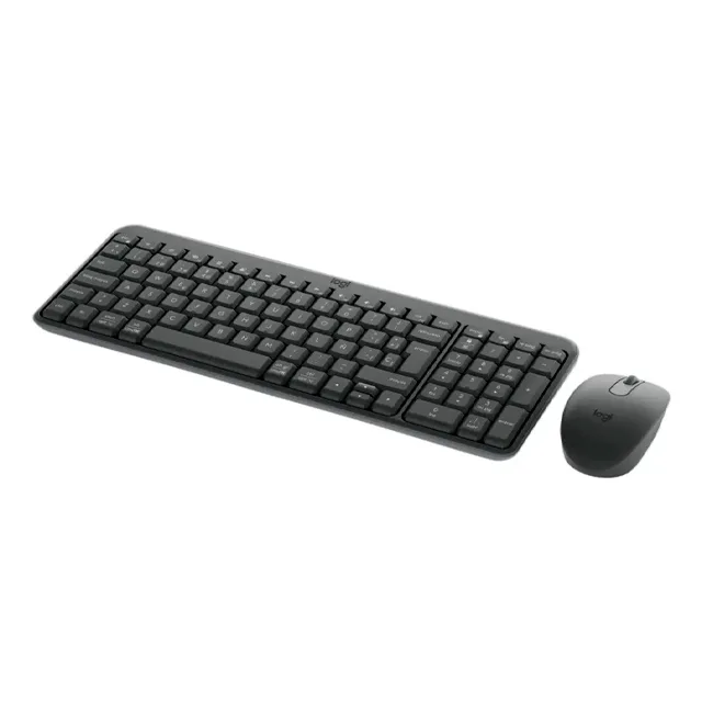 Kit Teclado y Mouse Logitech MK250 Black Wireless Bluetooth