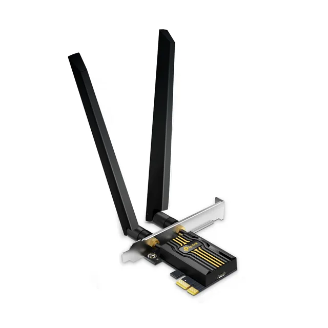 Placa de Red WiFi TP-Link Archer TBE400E BE6500 Tribanda + Bluetooth 5.4
