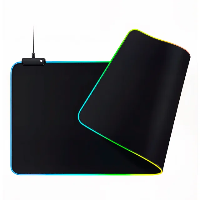 Mouse Pad Gamer Raptor Ultra Glide RGB Antideslizante Impermeable XL (900x400x3mm) (3040)