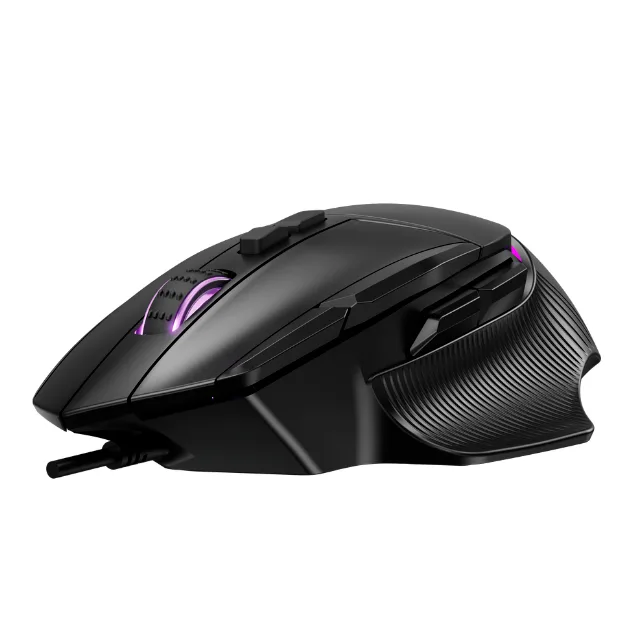 Mouse Gamer Raptor Storm Grip Wireless 9 botones 24000dpi retroiluminado c/soft Black (2982)
