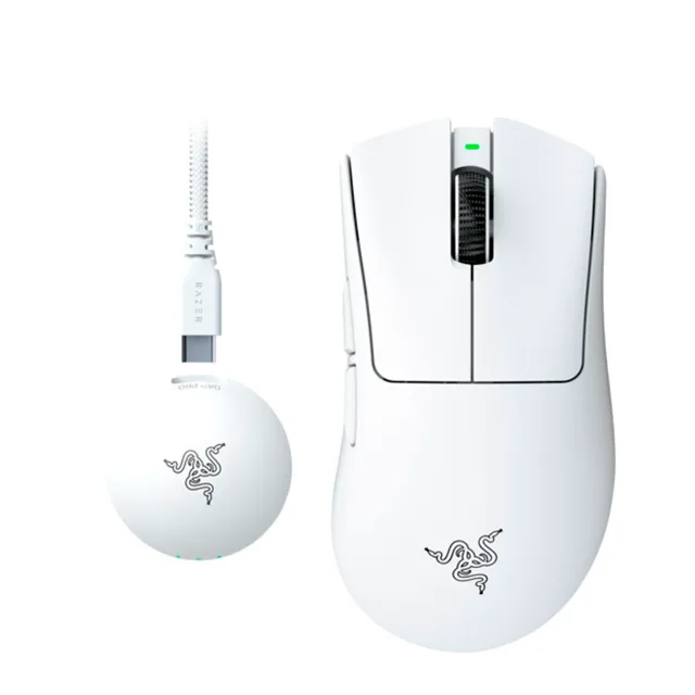 MOUSE RAZER DEATHADDER V4 PRO WIRELESS ESPORTS WHITE EDITION