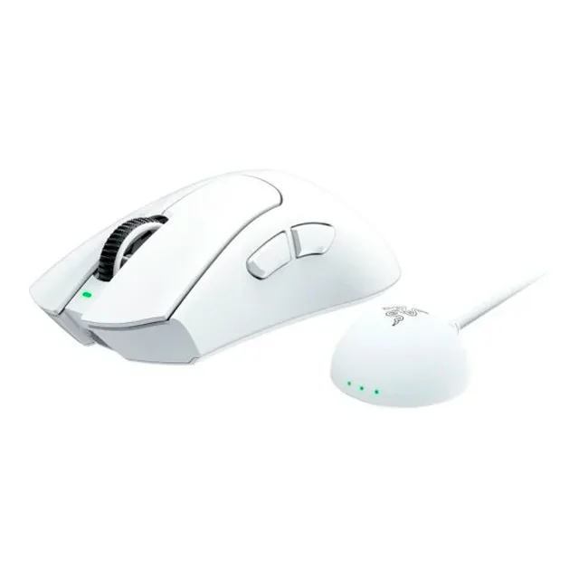 Mouse Razer DeathAdder V4 Pro Wireless Esports White 56g 45K DPI — foto 2