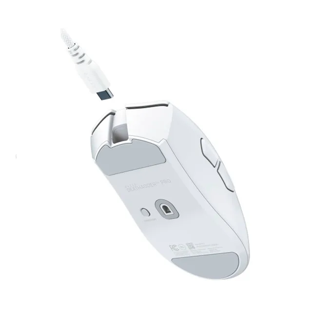 Mouse Razer DeathAdder V4 Pro Wireless Esports White 56g 45K DPI — foto 3