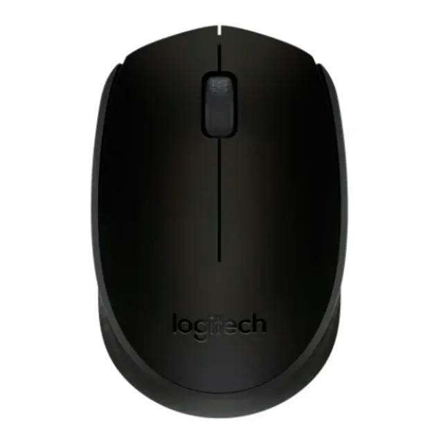 MOUSE LOGITECH M170 BLACK WIRELESS INALÁMBRICO USB