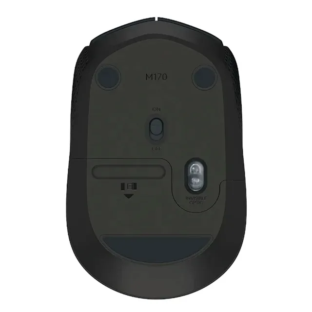 Mouse Logitech  M170 Black Wireless Inalámbrico USB