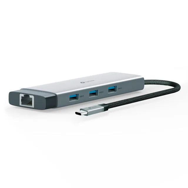 Hub Adaptador TP-Link UH9120C USB-C 9 en 1 HDMI/USB/USB C/ETH/Mico SD/SD
