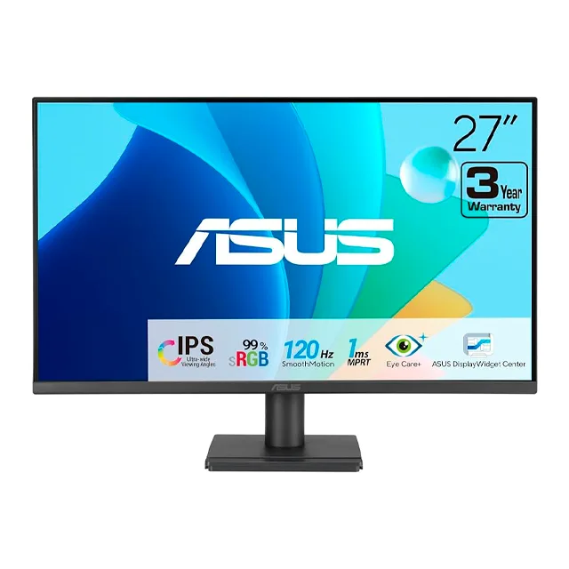 MONITOR ASUS VA279HG 27 IPS 120HZ 1MS HDMI/VGA