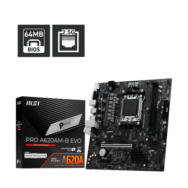 MOTHER MSI PRO A620AM-B EVO DDR5 AM5