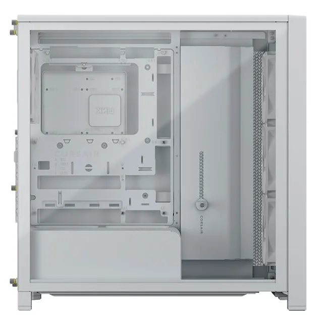 Gabinete Corsair FRAME 5000D Wood RS Blanco Templado 1x140mm 2x120mm