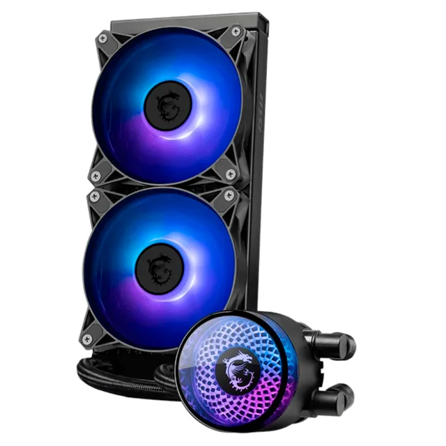 Cooler CPU Watercooler MSI MAG CORELIQUID A12 240 Black 240mm — foto 2