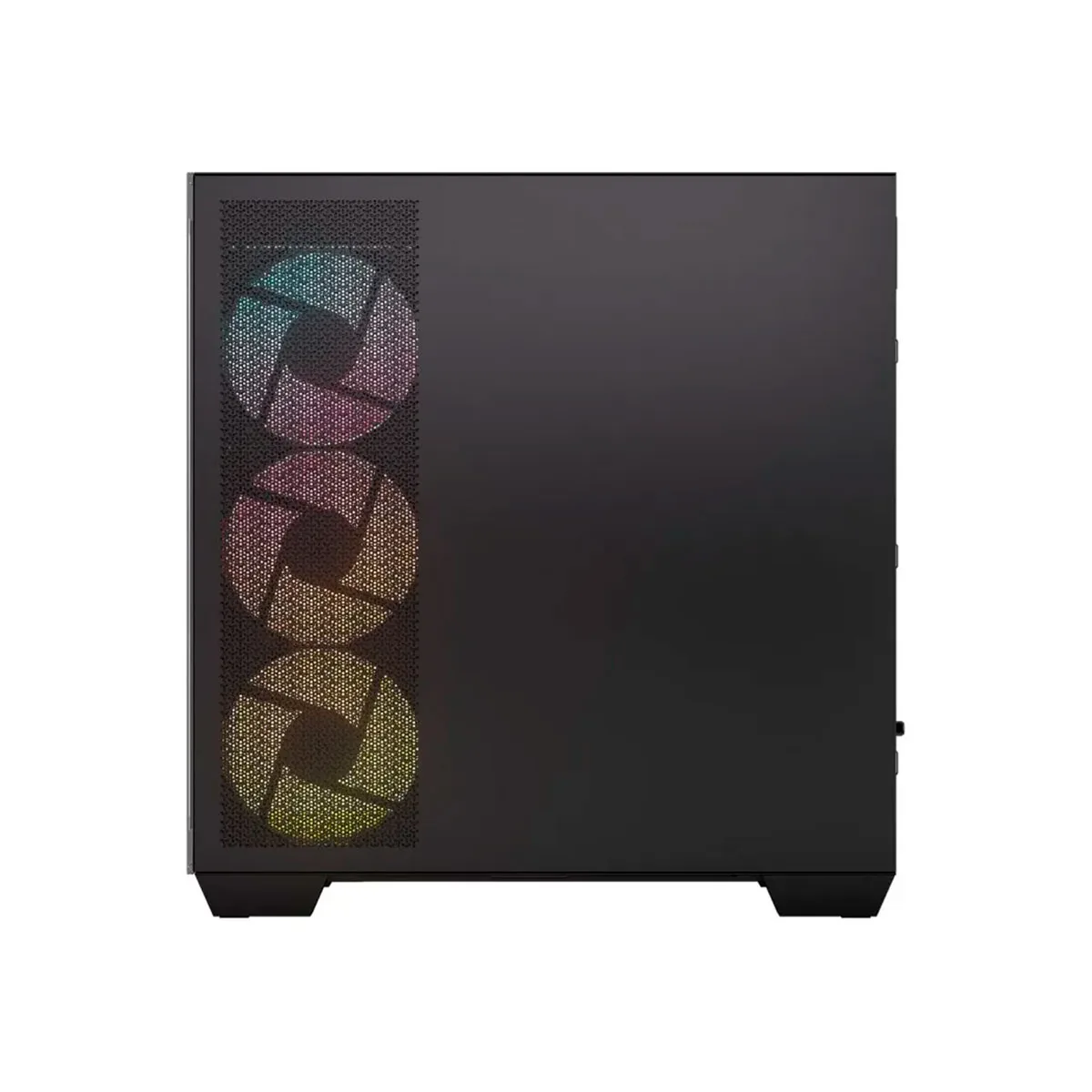 Gabinete Corsair 2800X RS-R ARGB Black Panoramic Templado 3x120mm ARGB — foto 3