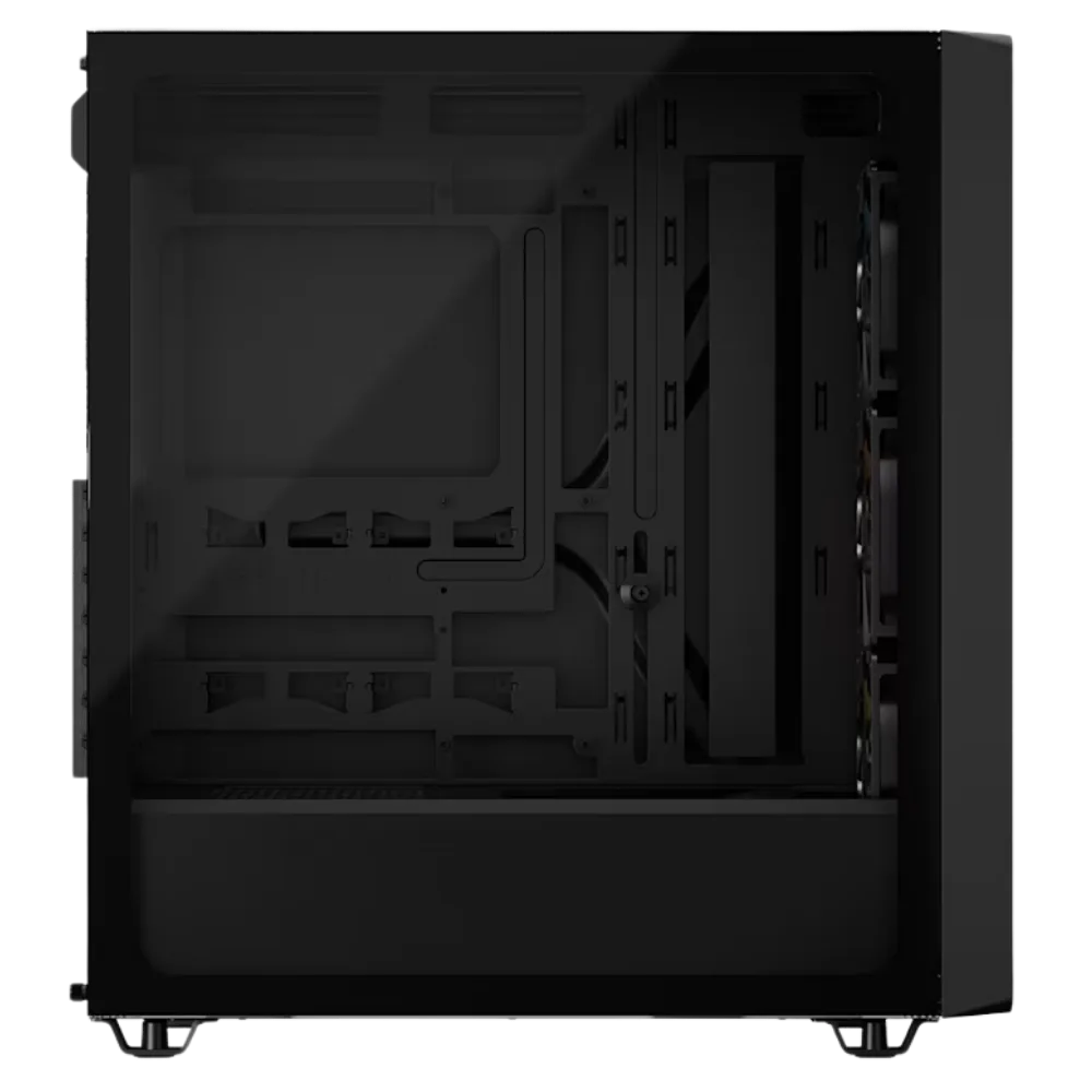 Gabinete Corsair 3200D RS Black Templado 3x120mm — foto 3