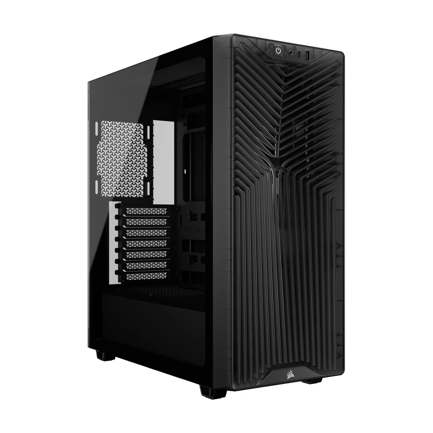 Gabinete Corsair 3200D RS Smoke Templado 3x120mm