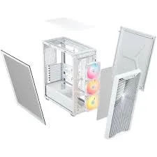 Gabinete Corsair 3200D RS White Templado 3x120mm