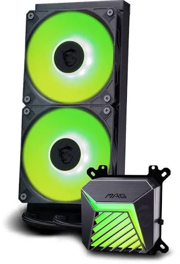 Cooler CPU Watercooler MSI CORELIQUID A15 240 Black 240mm — foto 2