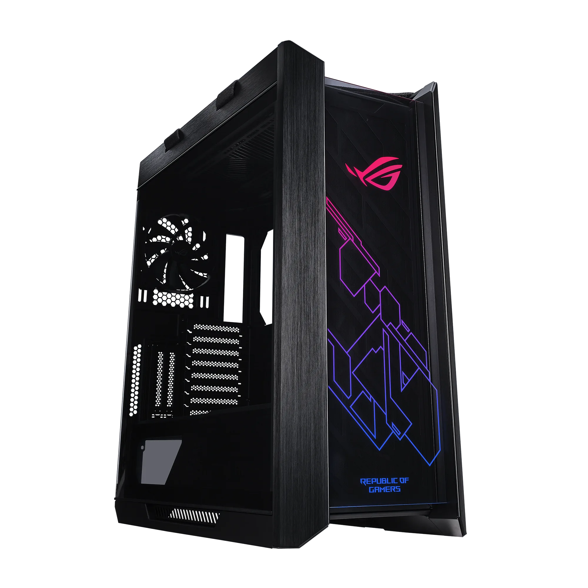 GABINETE ASUS ROG STRIX HELIOS GX601 TEMPLADO BLACK RGB USB-C 4X140MM