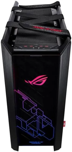 Gabinete ASUS ROG Strix Helios GX601 Templado Black RGB USB-C 4x140mm