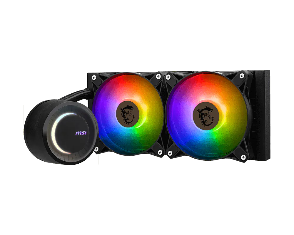 Cooler CPU Watercooler MSI MAG CORELIQUID E240 Black 240mm — foto 2