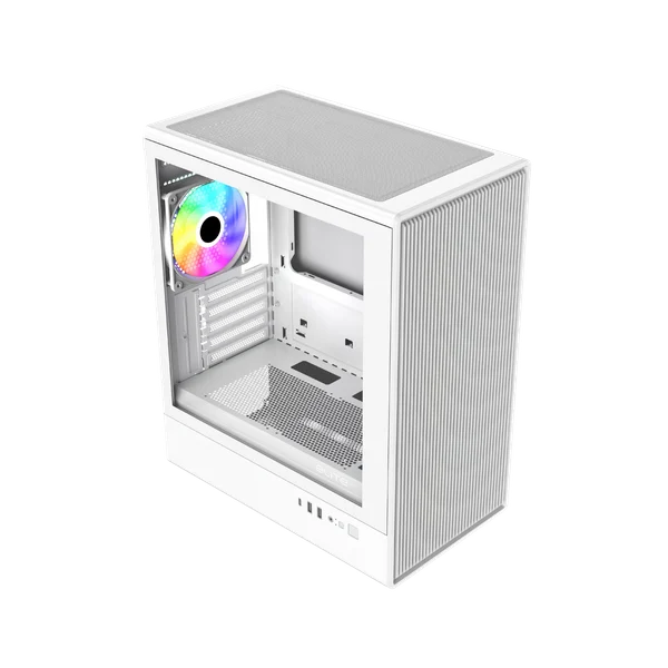 Gabinete Cooler Master Elite 350 White Templado 4x120mm ARGB