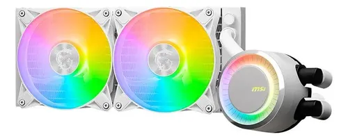 COOLER CPU WATERCOOLER MSI MAG CORELIQUID E240 WHITE 240MM