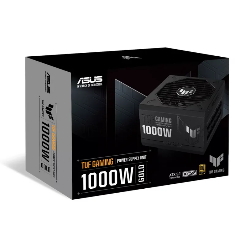 Fuente ASUS TUF Gaming 1000W EVO 80 Plus Gold Full Modular ATX 3.1 PCIe 5.1