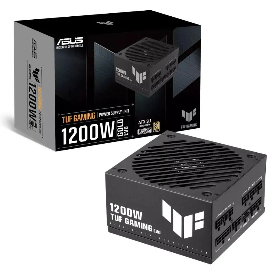 FUENTE ASUS TUF GAMING 1200W EVO 80 PLUS GOLD FULL MODULAR ATX 3.1 PCIE 5.1