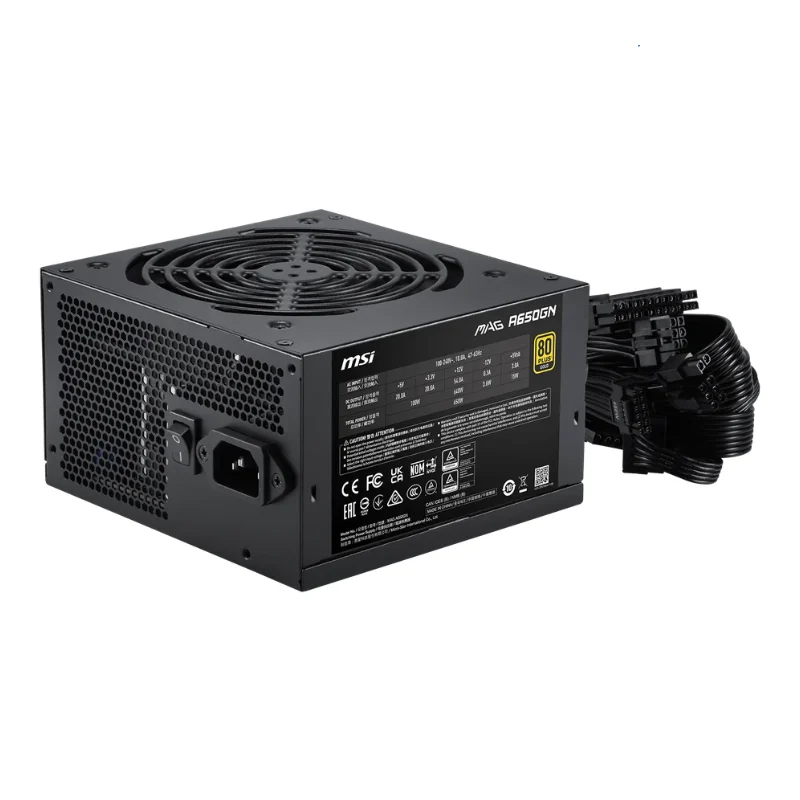Fuente MSI MAG A500DN 500W 80 Plus White