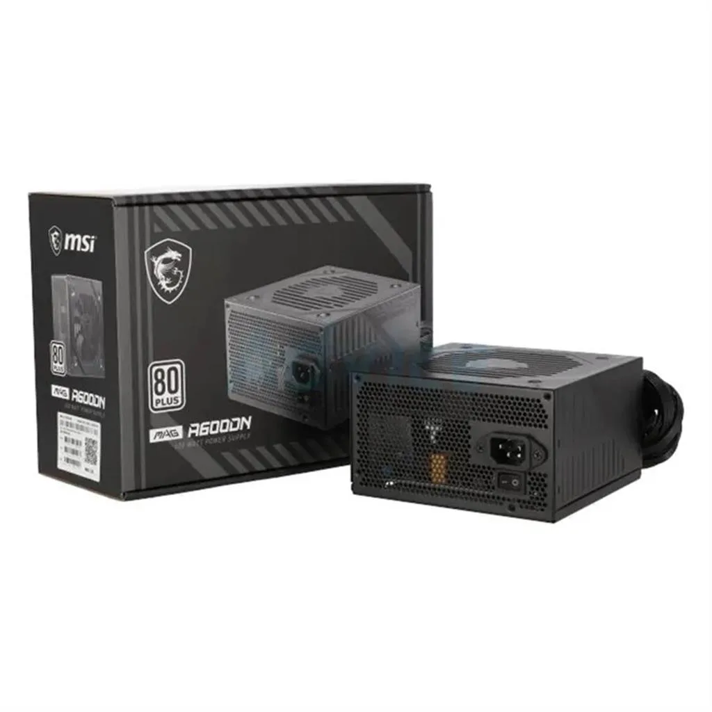 Fuente MSI MAG A600DN 600W 80 Plus White — foto 2