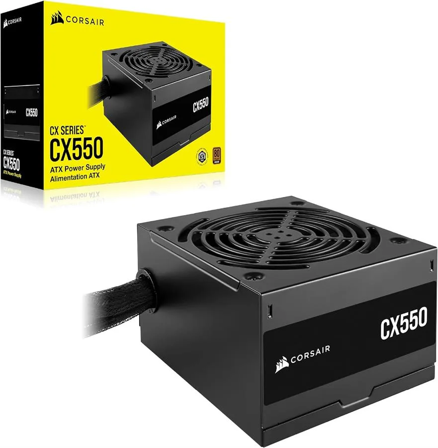 FUENTE CORSAIR CX550 550W 80 PLUS BRONZE