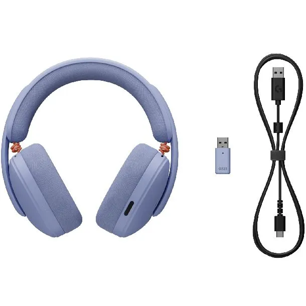 AURICULARES LOGITECH G325 LILA LIGHTSPEED WIRELESS BT PC/PS5/SWITCH