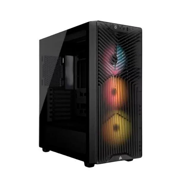 GABINETE CORSAIR 3200D RS ARGB SMOKE TEMPLADO 3X120MM ARGB