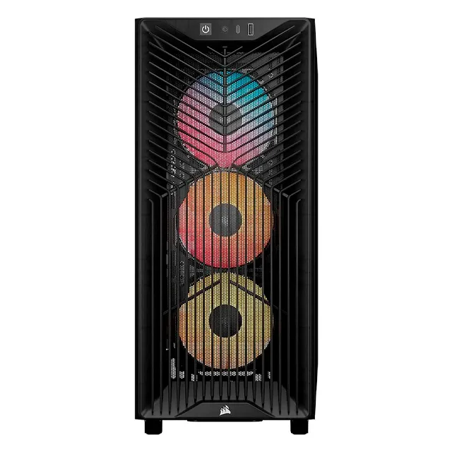 Gabinete Corsair 3200D RS ARGB Smoke Templado 3x120mm ARGB — foto 2