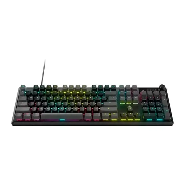 Teclado Corsair K70 Core RGB Carbon Grey Mecánico Switch Red Inglés