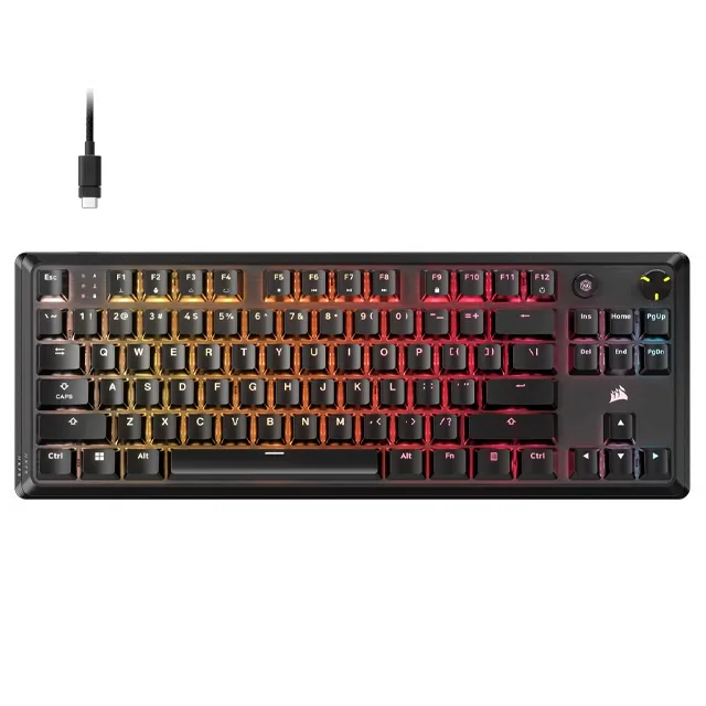 Teclado Corsair K70 Core TKL RGB Mecánico Switch Red Inglés