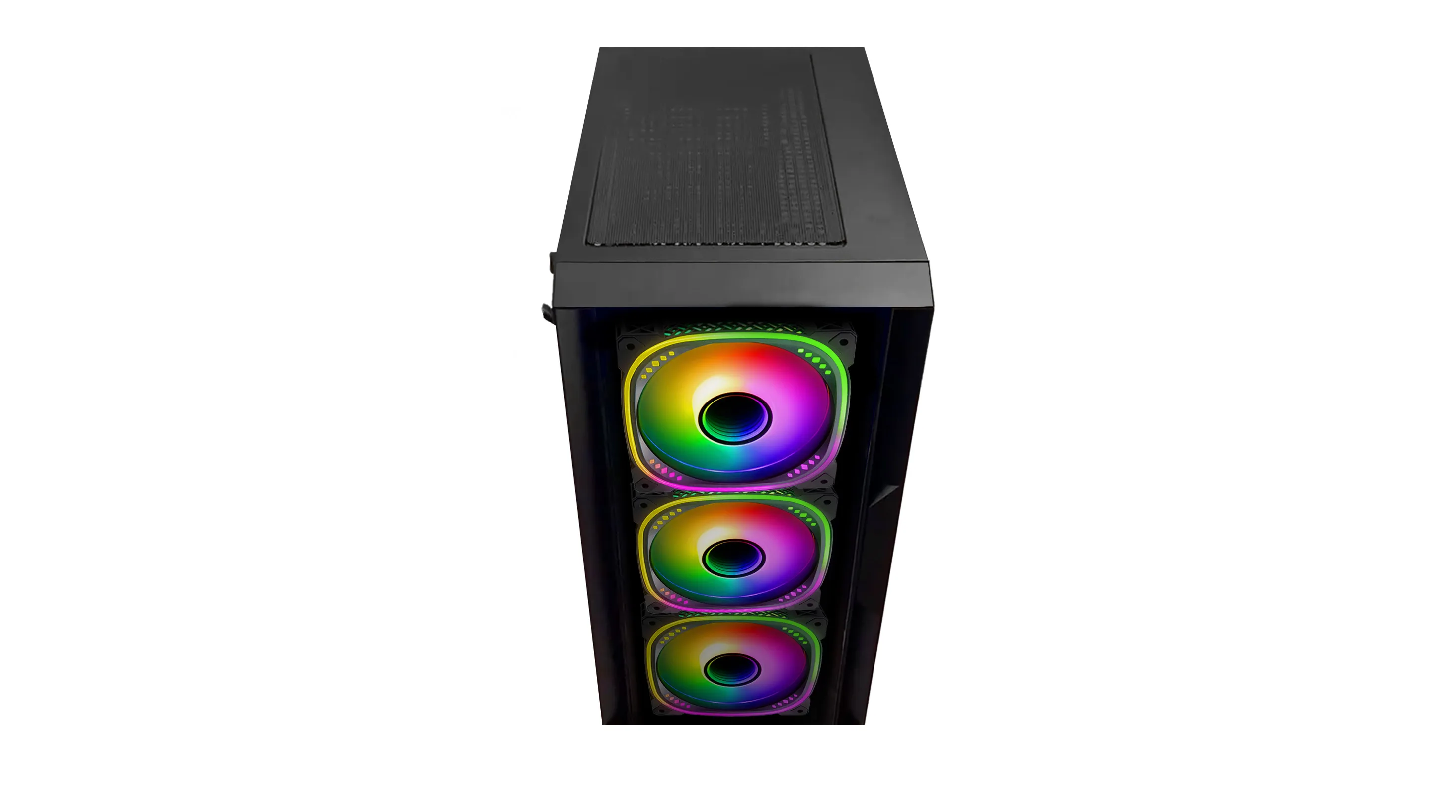 Gabinete Sentey T15 Black Templado Mesh 4x120mm ARGB