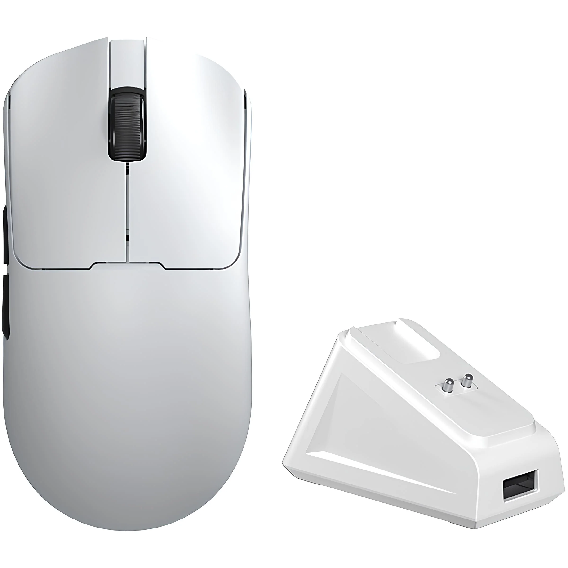 MOUSE AULA SC380 PRO BLANCO WIRELESS/WIRED 55G 12000 DPI