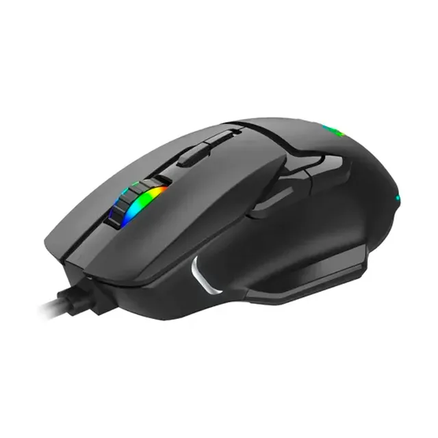 Mouse Aula F815 Negro RGB 12800 DPI