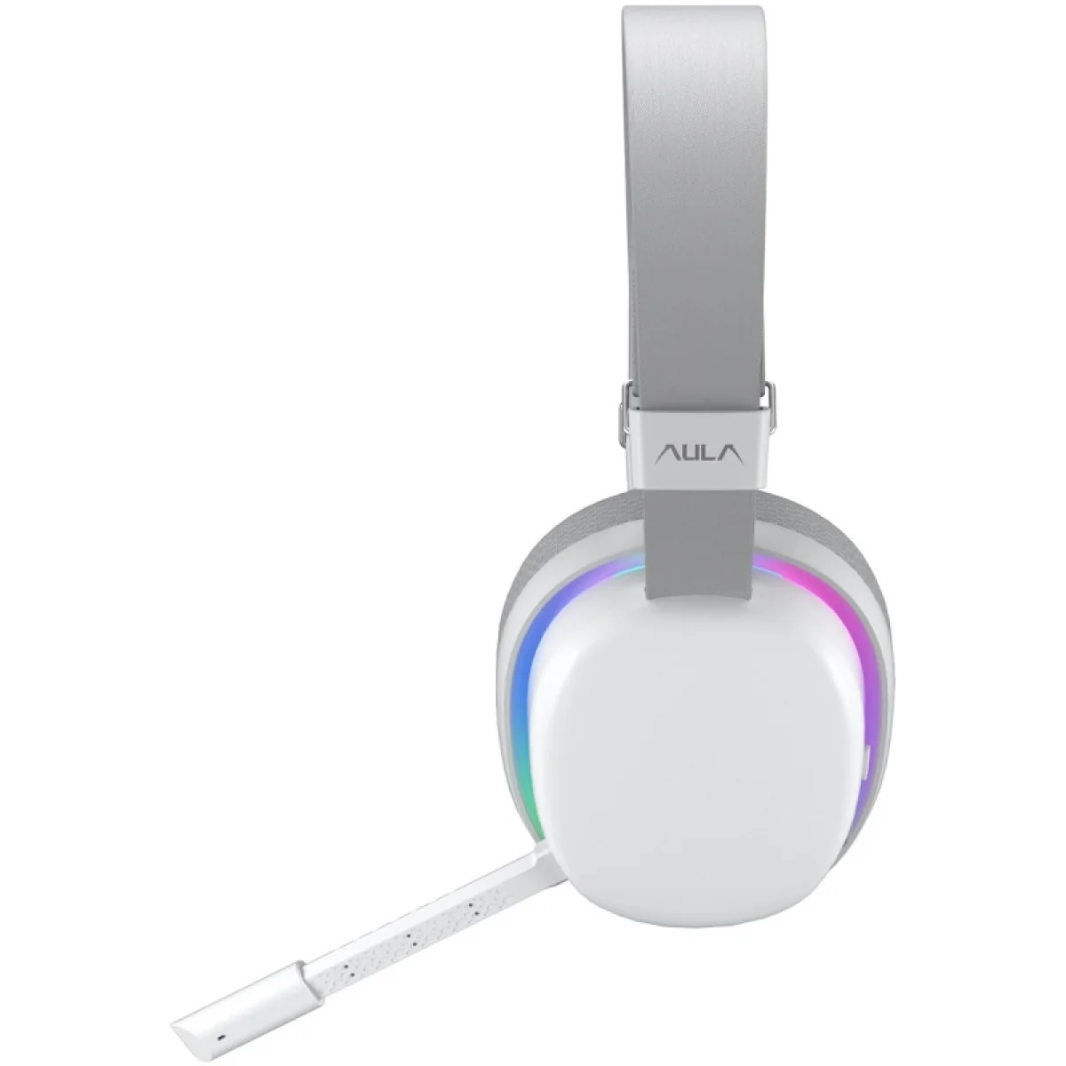 Auricular Aula G7 White Inalámbrico Bluetooth RGB