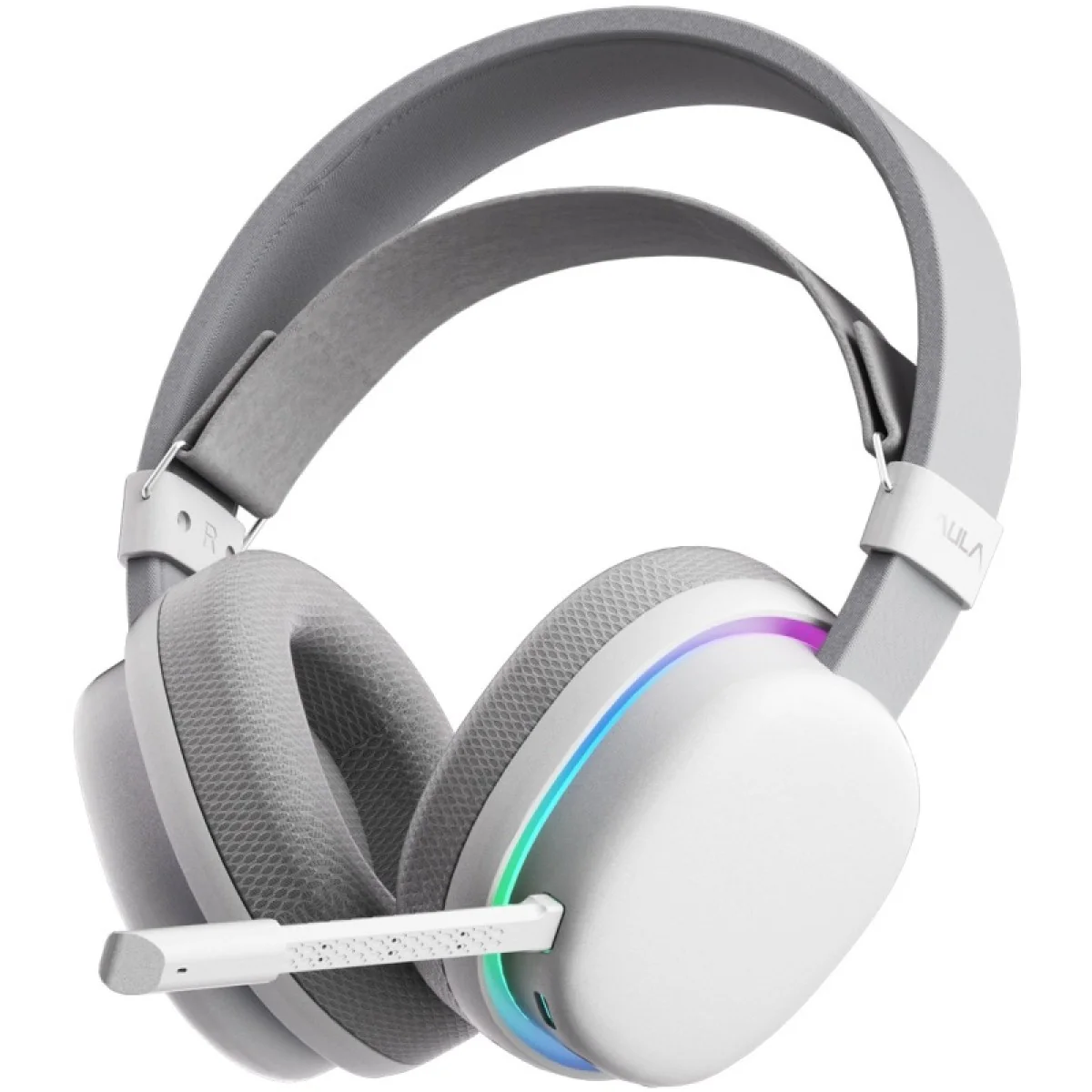 Auricular Aula G7 White Inalámbrico Bluetooth RGB