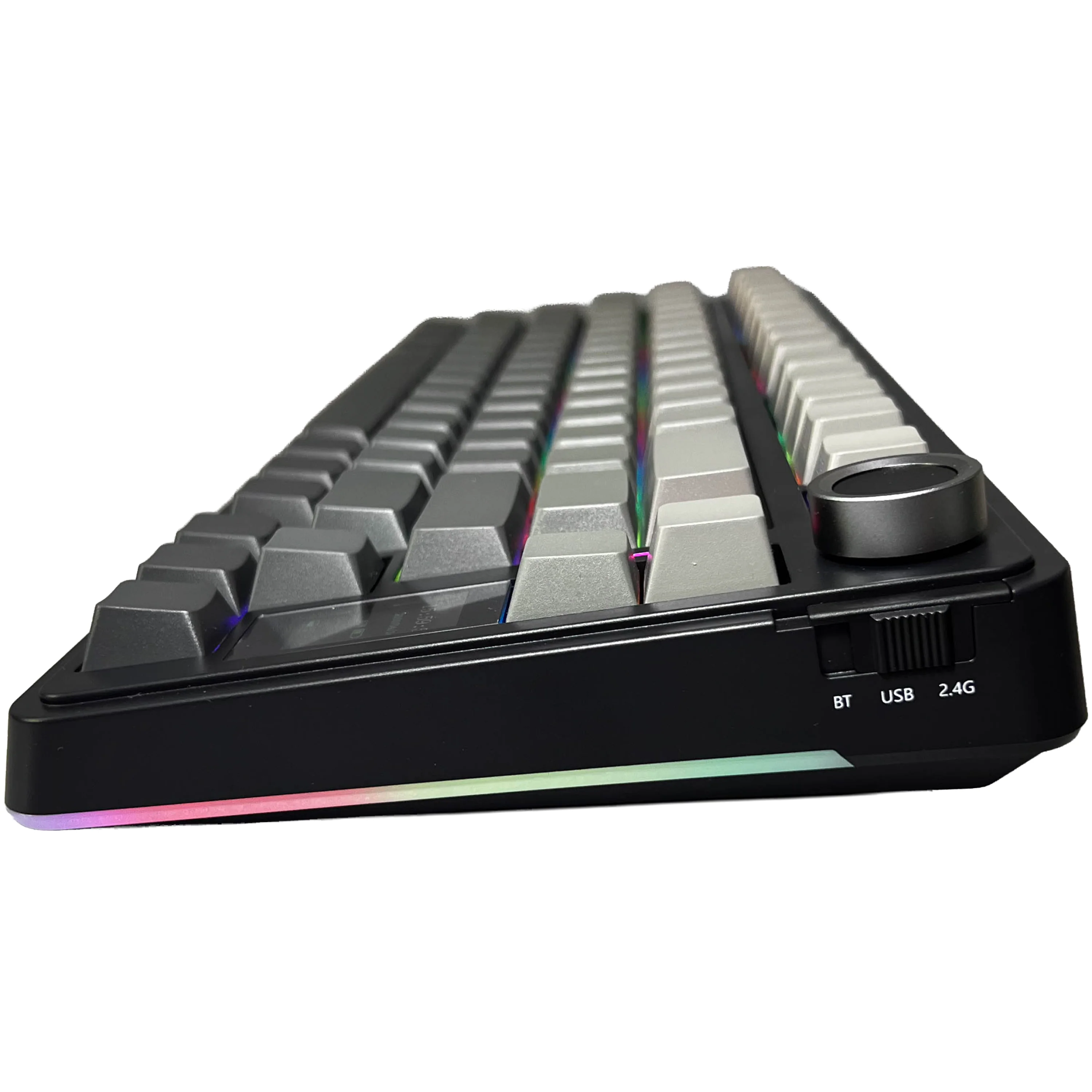 Teclado Aula S75 Pro Black Degrade Wireless 75% RGB Switch Seiya