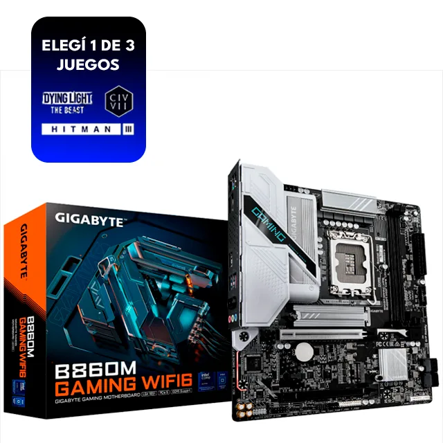 MOTHER GIGABYTE B860M GAMING WIFI6 LGA1851