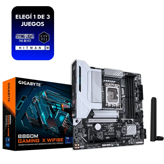 MOTHER GIGABYTE B860M GAMING X WIFI6E LGA1851