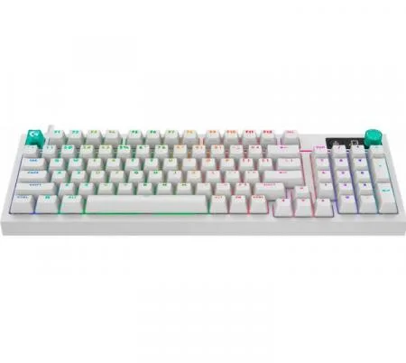 Teclado Logitech G316 X White 98 RGB Mecánico 8kHz — foto 2