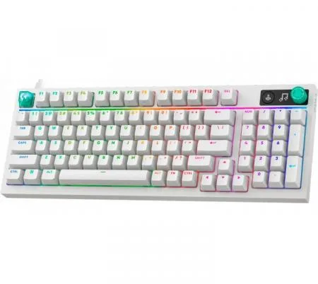 Teclado Logitech G316 X White 98 RGB Mecánico 8kHz — foto 3