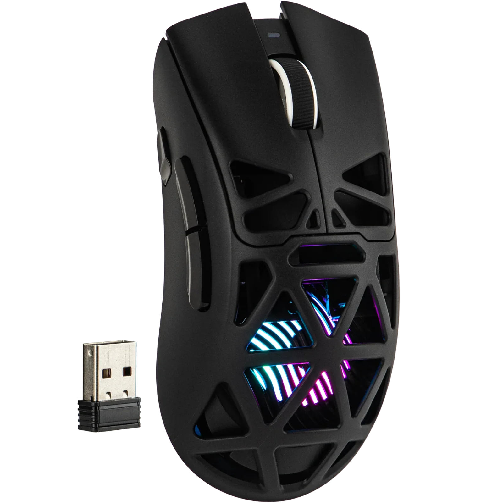 Mouse Aula SC620 Negro RGB Wireless/Wired 12000 DPI