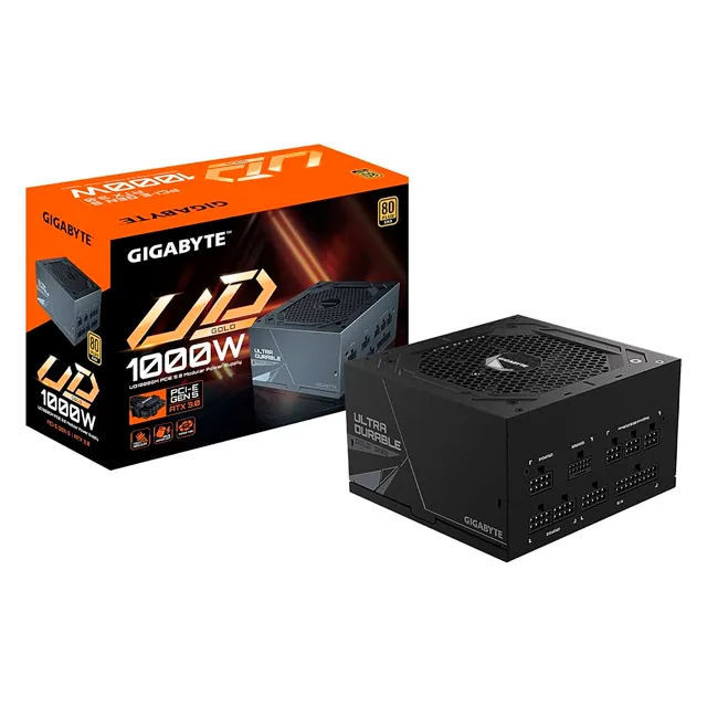 FUENTE GIGABYTE UD1000GM PG5 V2 1000W 80 PLUS GOLD ATX 3.1 PCIE 5.1 FULL MODULAR