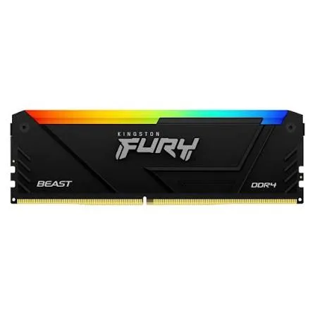MEMORIA RAM KINGSTON 16GB DDR4 3200MHZ FURY BEAST RGB