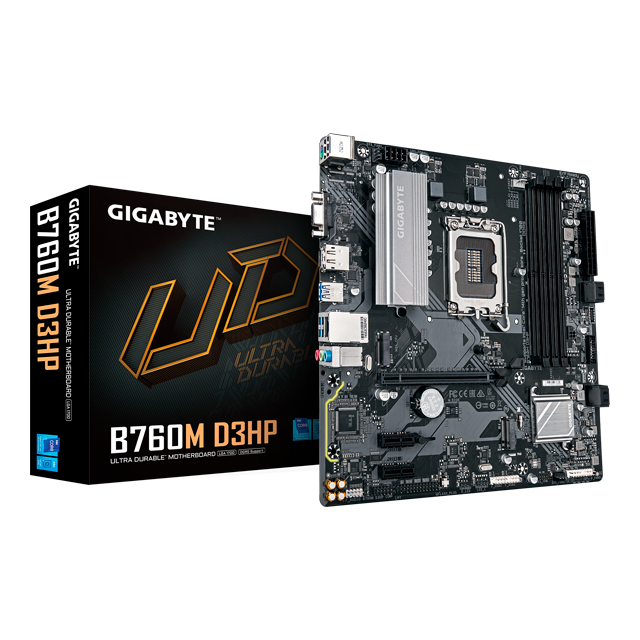 MOTHER GIGABYTE B760M D3HP DDR5 (12/13/14VA GEN) LGA1700